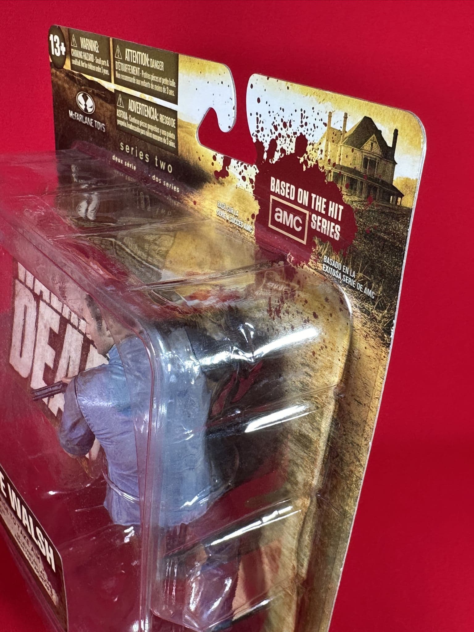 Walking Dead TV Action Figure Series 2 Shane Walsh - Sealed on Card