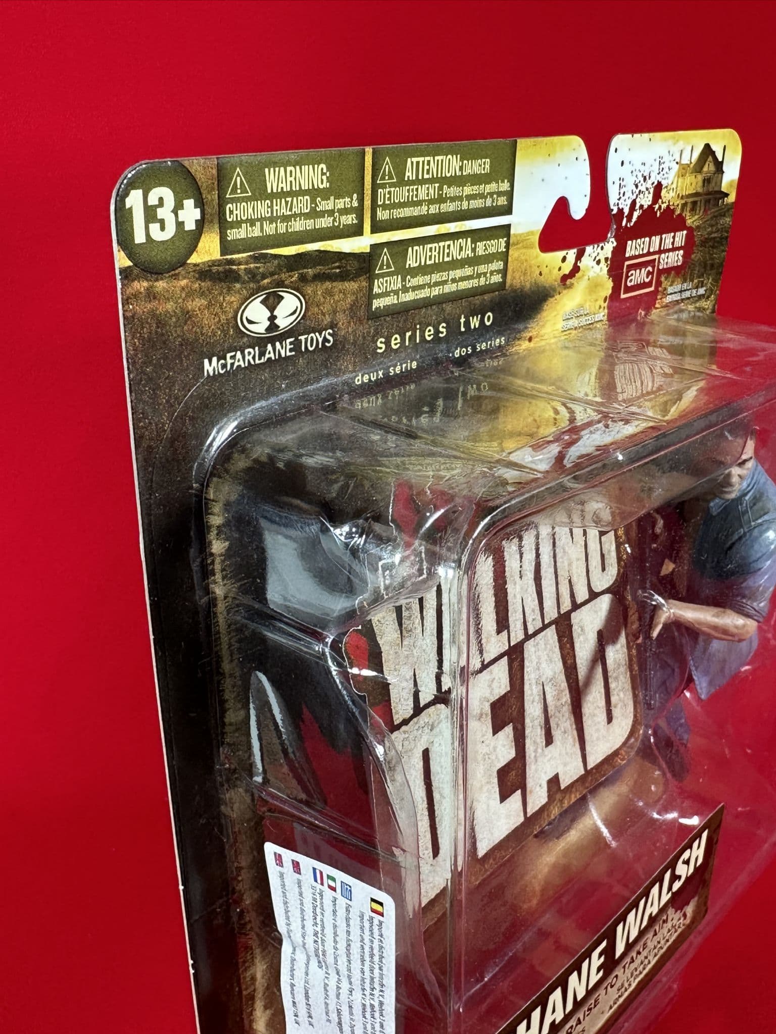 Walking Dead TV Action Figure Series 2 Shane Walsh - Sealed on Card
