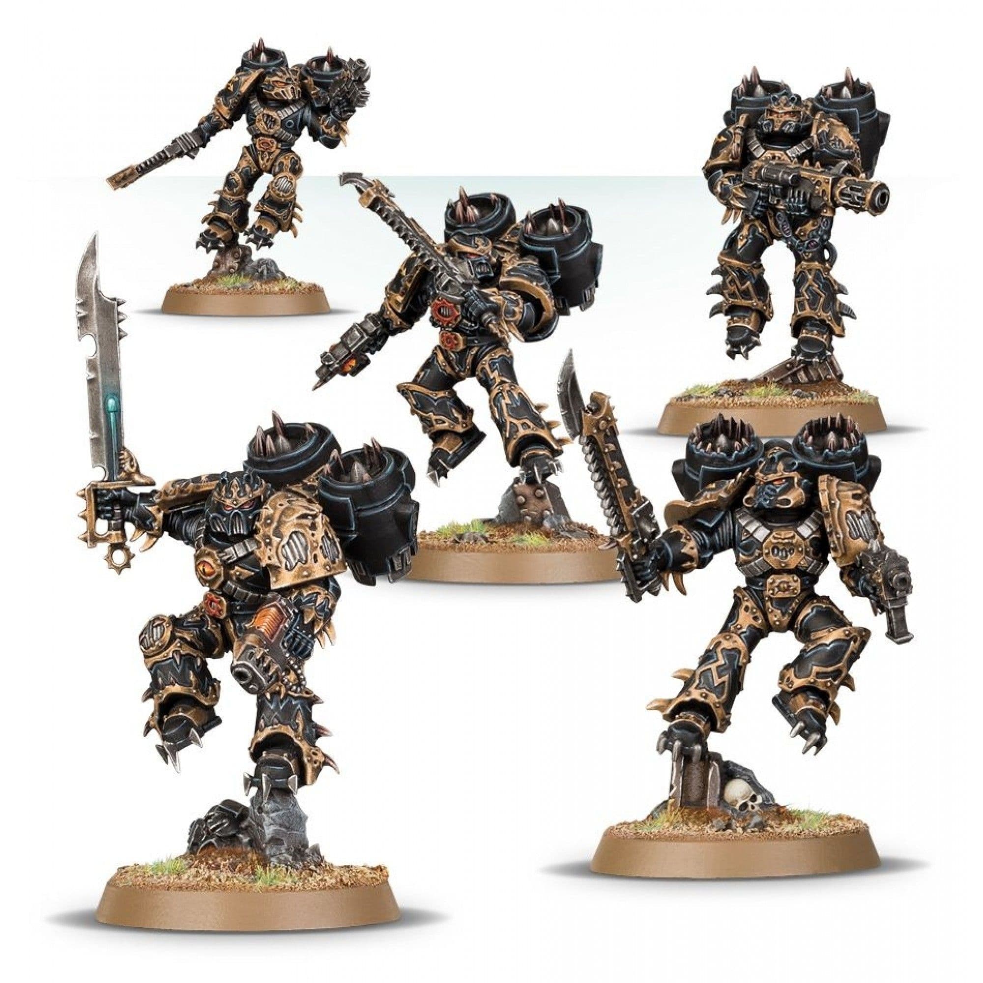 Apôtre noir Chaos Space Marines - Warhammer 40000 43-37