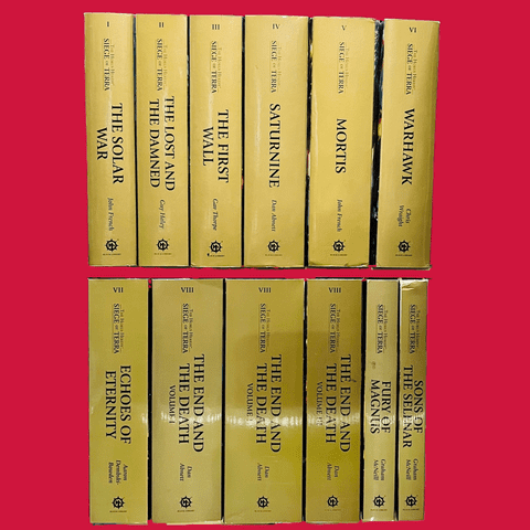 Warhammer The Horus Heresy - Siege of Terra: Complete Series of  Hardcover Novels