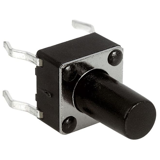 6mm x 6mm Tactile Switch 9.5mm Plunger Length (KR90) AB-TS-001