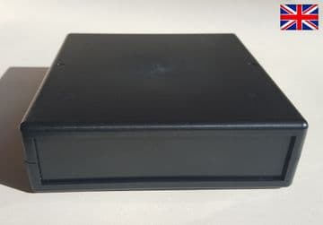 ABS Instrument Case without vents 129mm x 129mm x 40mm (PM2 BLACK)