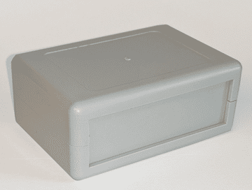 ABS Instrument Case without vents 80 x 55 x 33mm (PM5 GREY)