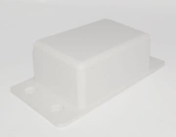 ABS Project Box with Mounting Flanges: 35.5mm x 25mm x 15.5mm (MDRX3005W)