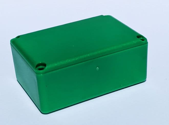 ABS Small Project Box: 64mm x 44mm x 25mm (MDRX2009 GREEN)