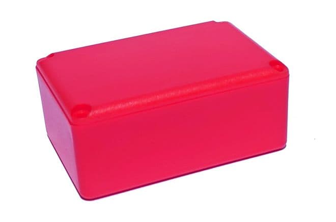 ABS Small Project Box: 74mm x 50mm x 28mm (MDRX2010 PINK)