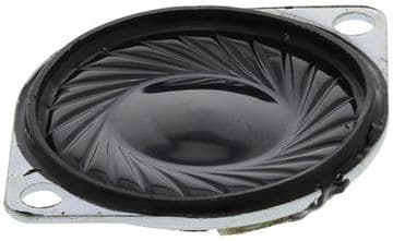 Miniature Mylar Speaker, 8ohm, 0.5W, 28mm with Mounting Flanges (ABS-233-RC)