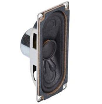 Miniature Rectangular Speaker, 8ohm, 2W, 70x30mm (ABS-235-RC)