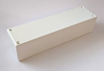 Small Narrow Box with Removable Lid White (FT31W)