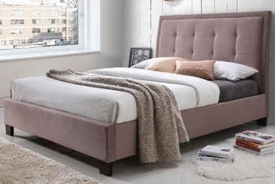 Artisan Julia Light Brown Bedframe 4'6