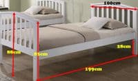 Artisan White Bunk Bed