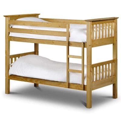 Barcelona Solid Pine Bunk Bed