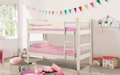 Barcelona Stone White Bunk Bed