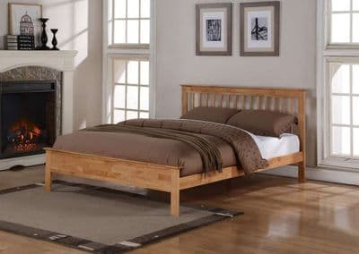 Flintshire Pentre Oak Kingsize 5'0 Bedframe