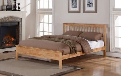 Flintshire Pentre Oak Superking 6'0 Bedframe