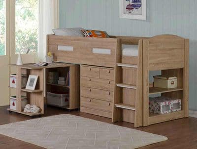 Frankie Oak Mid Sleeper Bedframe