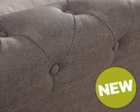 GFW Layla Silver Fabric Side Open Ottoman Double 4ft6 Bedframe