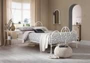 Harriet Kingsize 5'0 Metal Bedframe White Gloss