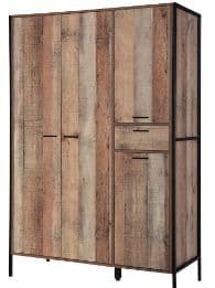 Hoxton 4 Door Wardrobe