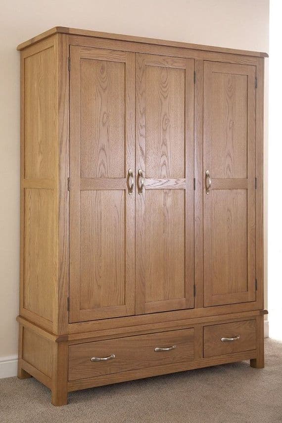 Julian Bowen Marlborough 3 Door Wardrobe