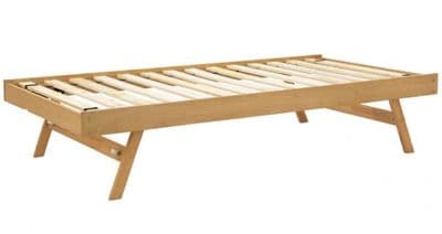 Madrid Natural Oak Wooden Trundle
