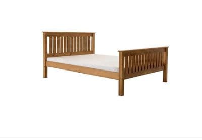 Manila Antique Pine Single 3ft Bed Frame