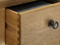 Marlborough Oak 1 Drawer Bedside Cabinet