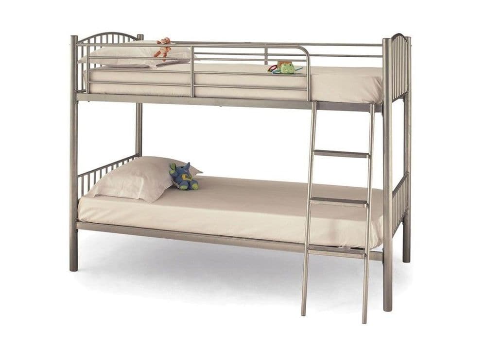 Oslo Silver Bunk Bed