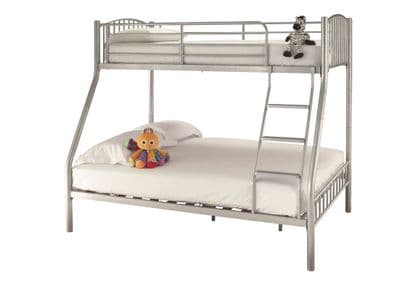 Oslo Silver Triple Sleeper Bunk Bed