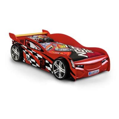 Scorpion Red Racing Car Bed