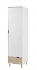 Stockholm  Single 1 Door Wardrobe