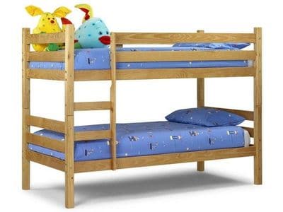 Wyoming Pine Wooden Bunk Bed