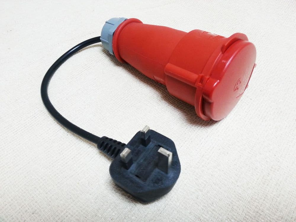 PAT Testing Adaptor 3 Phase 4 Pin 16 Amp PTA10