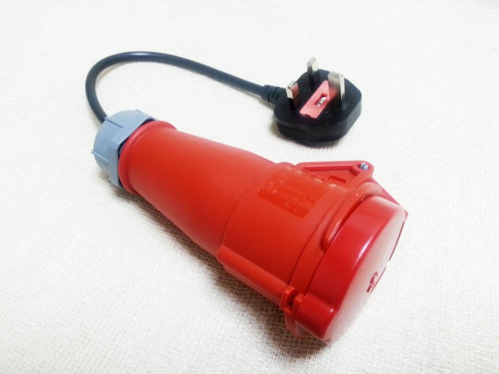 PAT Testing Adaptor 3 Phase 4 Pin 32 Amp PTA12