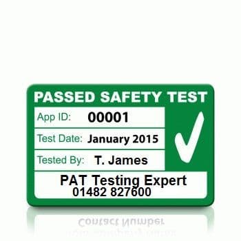 PAT Testing Labels