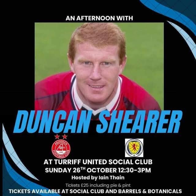 An Afternoon With Duncan Shearer