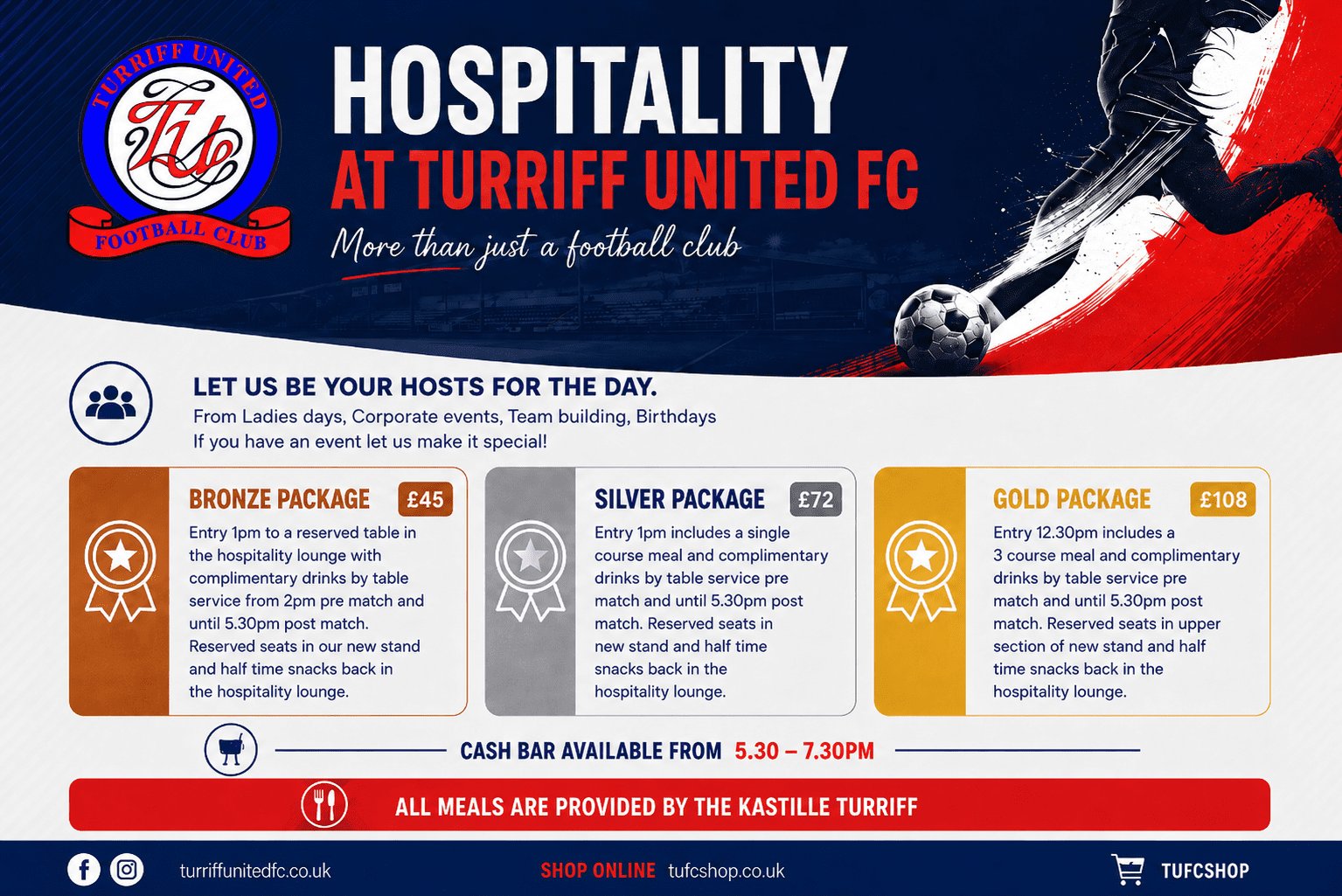 stag hen party hospitality corporate birthday