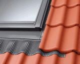 VELUX - EDJ MK04 2000 - Single tile flashing with BDX 2000, recessed installation, 78x98