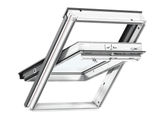 VELUX - GGL MK06 2070Q - White-Painted Pine, C/P RW, laminated inner, enhanced security, 78x118