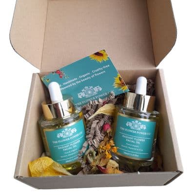 Organic Flower Facial Oil Buy One Give One Twin Pack