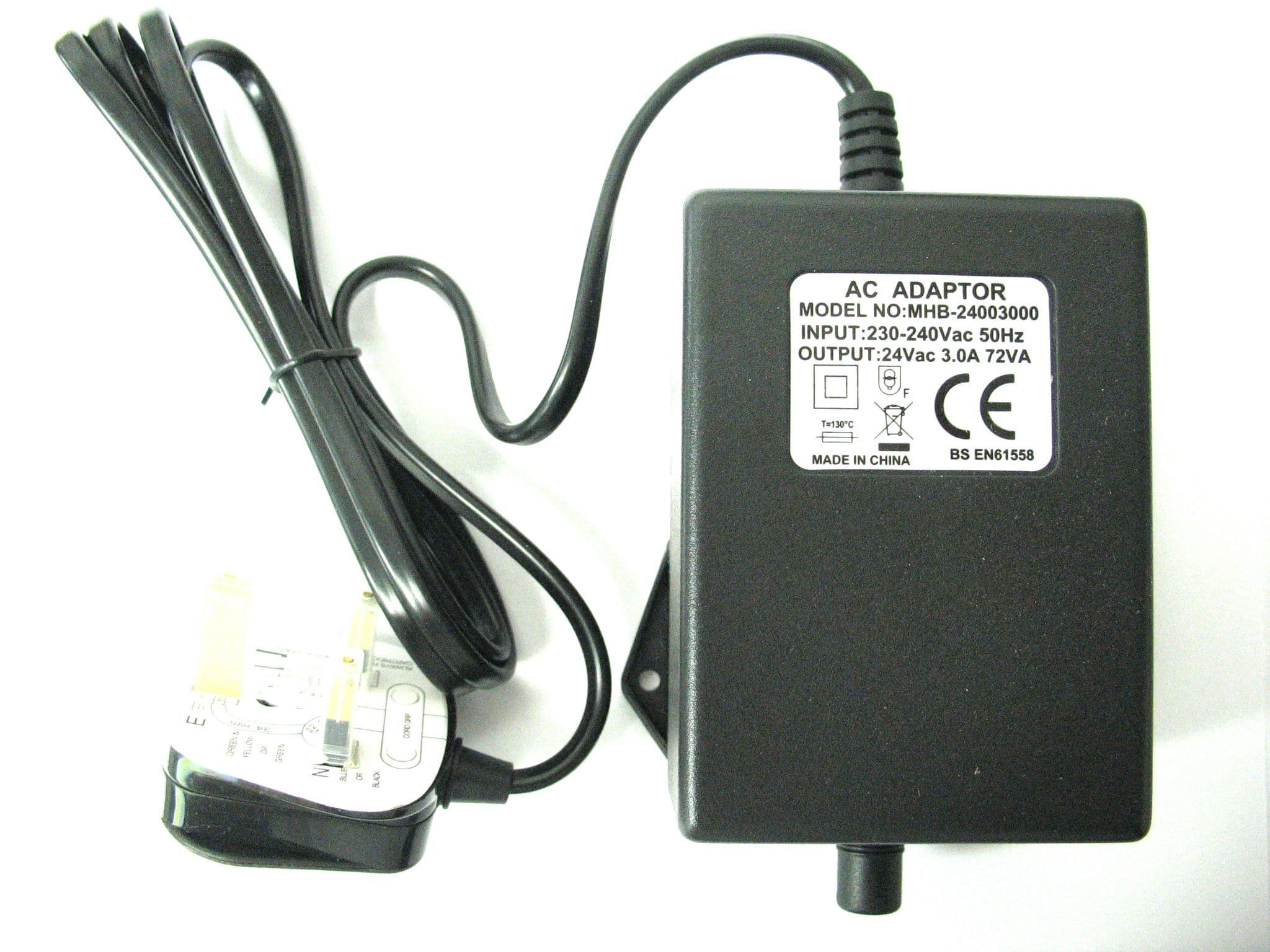 3000ma 24v AC/AC (AC Output) Power Adaptor