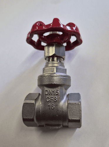 1/2 inch ball valve for base of PSBC990 pressure pot DN15CF816