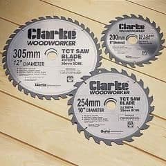 12 inch 60 tooth (300mm) Saw Blade for Clarke 16mm Bore Table Saw