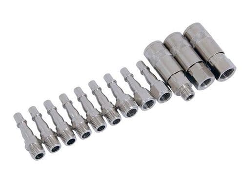 Air Hose Quick Release Coupling Set - 12 pieces CT2887
