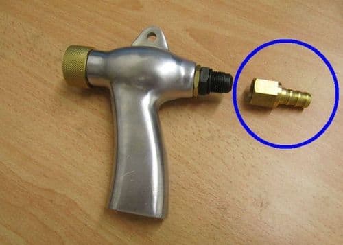 Air inlet Swivel Fitting for SBC420 and SBC990 Sandblast Gun 3/8" Swivel Air fitting Part 8