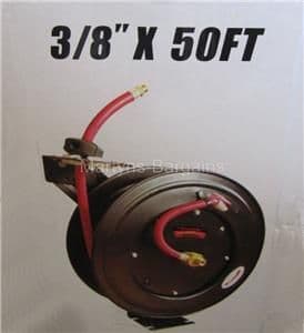 Air Line Auto-retractable Open framed 50ft x 3/8 inch Auto Wall Mountable