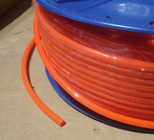 Air Line Hose 8mm x 5mm Orange PU