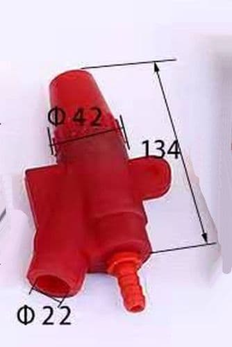 Aqua Blast Gun For Aqua Blaster Cabinet with Boron Carbide Nozzle 8 x 35 x 20mm