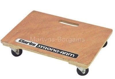 Clarke 150KGS Solid Wood Dolly Trolley CDT3 Dolly Truck Platform wooden trolley