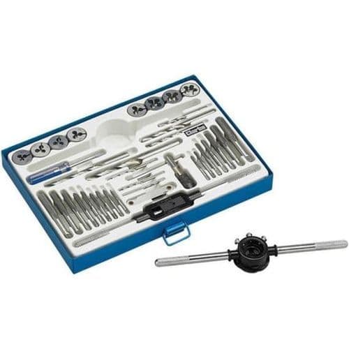 Clarke 37 Piece Tap and die set from Clarke 8 plug taps, 8 taper taps